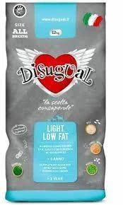 cibo secco per cani DISUGUAL DOG LIGHT LOW FAT KG 12