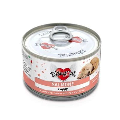Cibo umido per cani DISUGUAL DOG PUPPY SALMONE GR 150