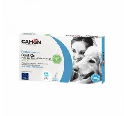 Antiparassitari Per Cane CAMON SPOT-ON PROTECTION CANE KG 11KG 5 FIALE ML 5