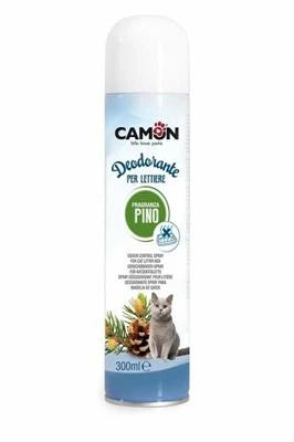 Igiene Per Gatto CAMON DEODORANTE SPRAY LETTIERA AL PINO