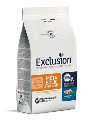 Cibo dietetico per cani EXCLUSION DOG METABOLIC/MOBILITY KG 2