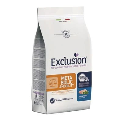 Cibo dietetico per cani EXCLUSION DOG MINI METABOLIC/MOBILITYKG 7