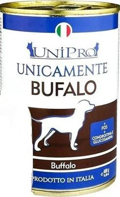 Cibo umido per cani UNICAMENTE BUFALO GR 400