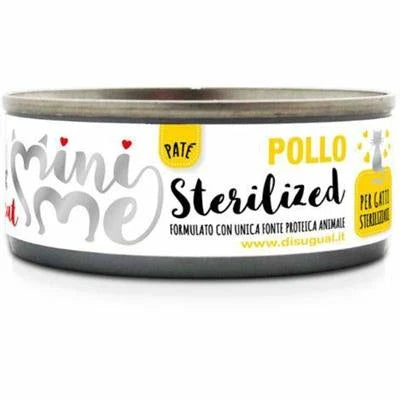 Cibo umido per gatti DISUGUAL MINI-ME STERILIZED UM GR 85 POLLO