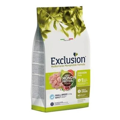 cibo secco per cani EXCLUSION MEDIT NOBLE MINI POLLO KG 7
