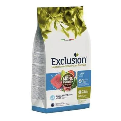 cibo secco per cani EXCLUSION MEDIT NOBLE MINI TONNO GR 500