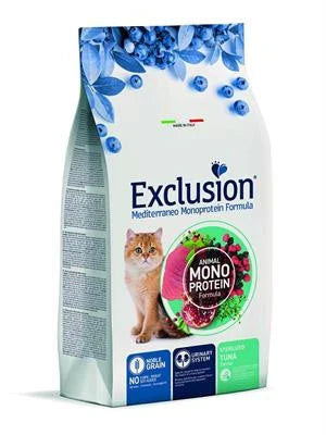 Cibo umido per cani EXCLUSION MEDIT NOBLE CAT STERILIZED TONNO GR 300