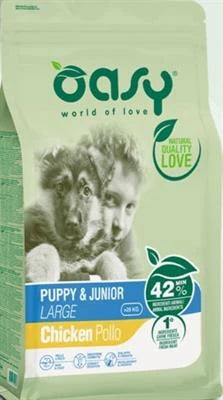 cibo secco per cani  OASY DOG PUPPY LARGE KG 12