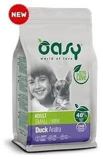cibo secco per cani OASY DOG MINI ANATRA GR 800