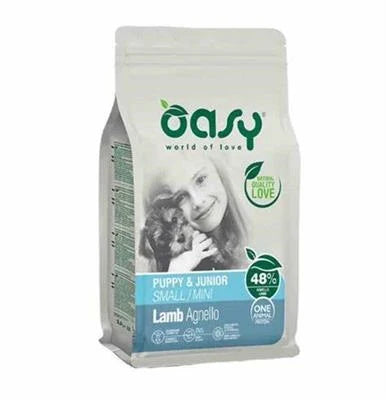 cibo secco per cani  OASY PUPPY SMALL/MINI AGNELLO KG 2,5