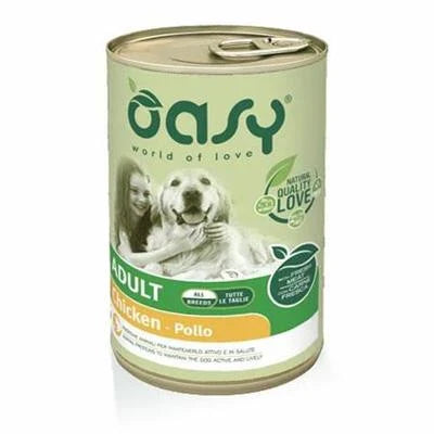 Cibo umido per cani OASY DOG POLLO GR 400