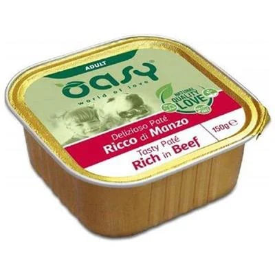 cibo umido per cani OASY DOG PATE' DELIZIOSO VITELLO/VERDURE 11 X GR 150