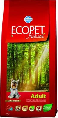 cibo secco per cani  ECOPET NATURAL MINI KG 12