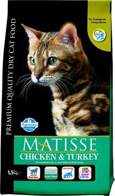 cibo secco per gatti MATISSE POLLO/TACCHINO KG 1,5