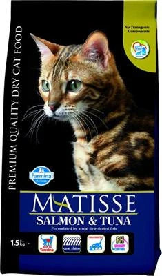 cibo secco per gatti MATISSE SALMONE/TONNO KG 1,5