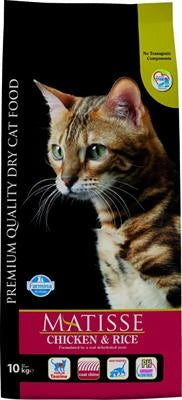 cibo secco per gatti MATISSE POLLO/RISO KG 10