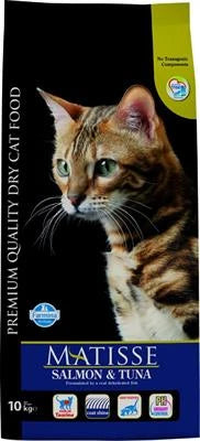 cibo secco per gatti MATISSE SALMONE/TONNO KG 10