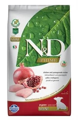 cibo secco per cani  ND DOG PRIME MINI PUPPY POLLO/MELOGRANO GR 800