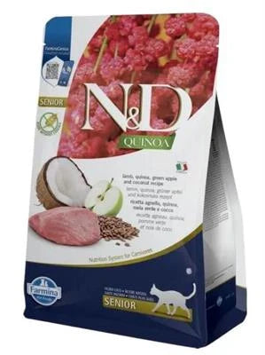 Cibo secco per gatti ND CAT QUINOA SENIOR KG 1,5