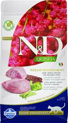 Cibo secco per gatti ND CAT QUINOA SKIN/COAT QUAGLIA/COCCO/CURCUMA KG 5