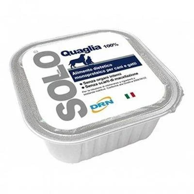 Cibo umido per cani SOLO QUAGLIA 32 X GR 100