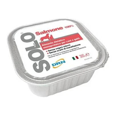 Cibo umido per cani SOLO SALMONE 18 X GR 300