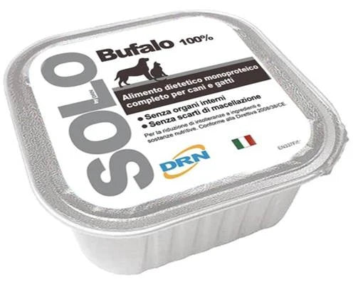 Cibo umido per cani SOLO BUFALO 32 X GR 100