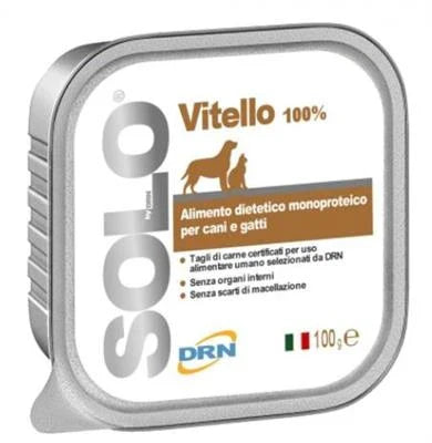 CIDO UMIDO PER CANI SOLO VITELLO 32 X GR 100