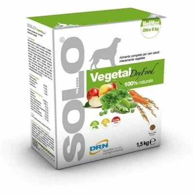 Cibo Secco Per Cani SOLO VEGETAL DRY FOOD KG 1,5