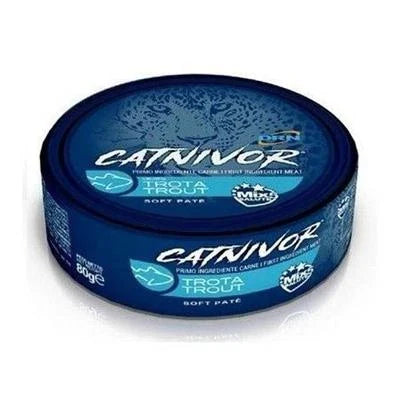 Cibo umido per gatti CATNIVOR GR 80 TROTA
