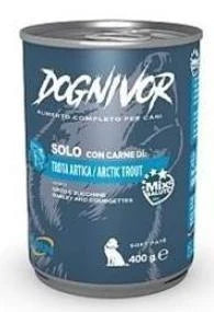 cibo umido per cani DOGNIVOR GR 400 TROTA