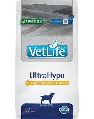 Cibo dietetico per cani VET LIFE DOG ULTRAHYPO KG 2