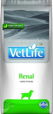 Cibo dietetico per cani VET LIFE DOG RENAL KG 12