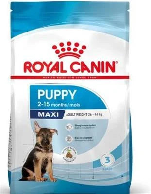 cibo secco per cani MAXI PUPPY DOG ROYAL CANIN KG 3