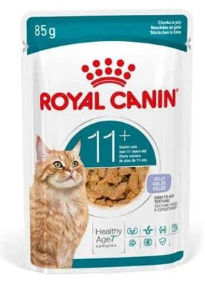Cibo umido per gatti AGEING 11+ CAT JELLY ROYAL CANIN BUSTE 12 X GR 85