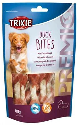 snack per cani TX PREMIO DUCK BITES GR 80