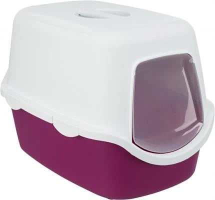 Igiene Per Gatto TX CASSETTA IGIENICA VICO CM 40X40X56 CICLAMINO/BIANCO
