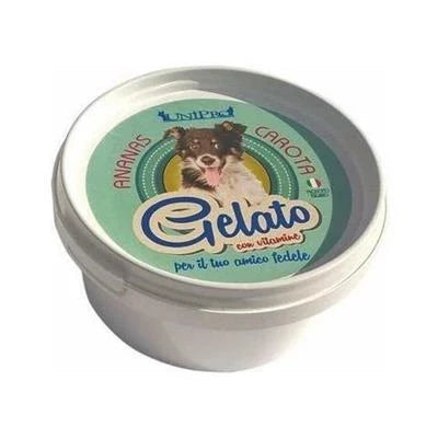 cibo umido per cani GELATO ANANAS/CAROTE GR 60