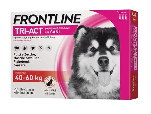 Antiparassitari Per Cane FRONTLINE TRI-ACT KG 40-60