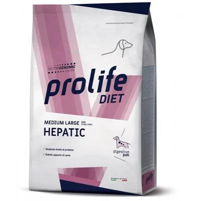 cibo secco per cani PROLIFE DOG MEDIUM/LARGE HEPATIC KG 8