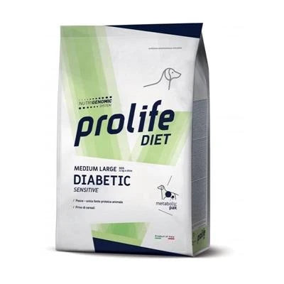 Cibo Secco Per Cani PROLIFE DOG MEDIUM/LARGE DIABETIC KG 2