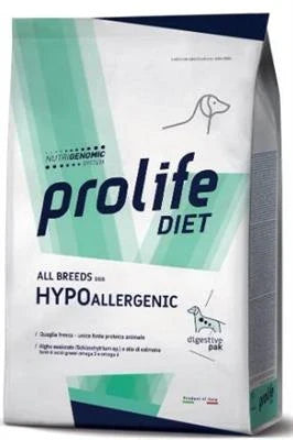 Cibo Secco Per Cani  PROLIFE DOG HYPOALLERGENIC QUAGLIA KG 2