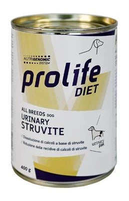 Cibo dietetico per cani PROLIFE DOG URINARY STRUVITE GR 400