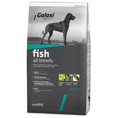 cibo secco per cani GOLOSI DOG PESCE KG 12