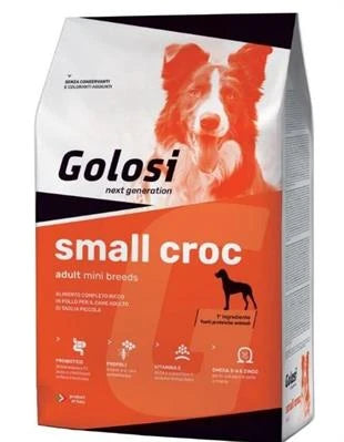 Cibo Secco Per Cani GOLOSI DOG MINI CROC 7,5 KG