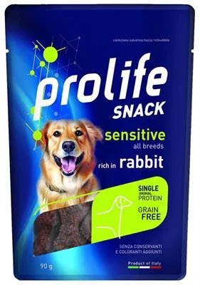 snack per cani PROLIFE DOG SNACK CONIGLIO GR 90