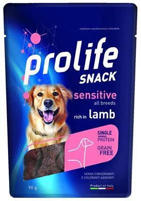 snack per cani PROLIFE DOG SNACK AGNELLO GR 90